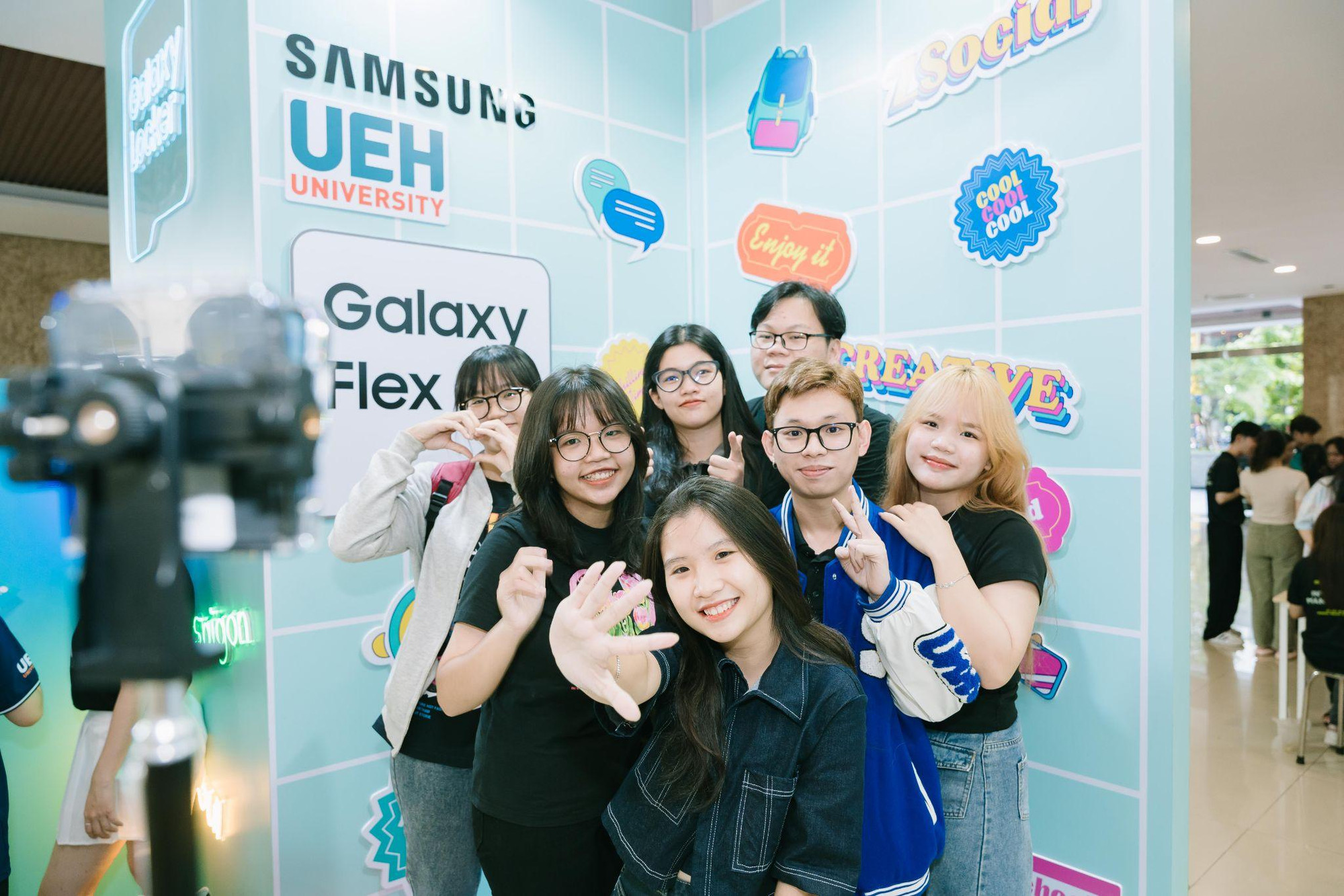 Sinh viên tham gia chương trình Galaxy Campus Friends