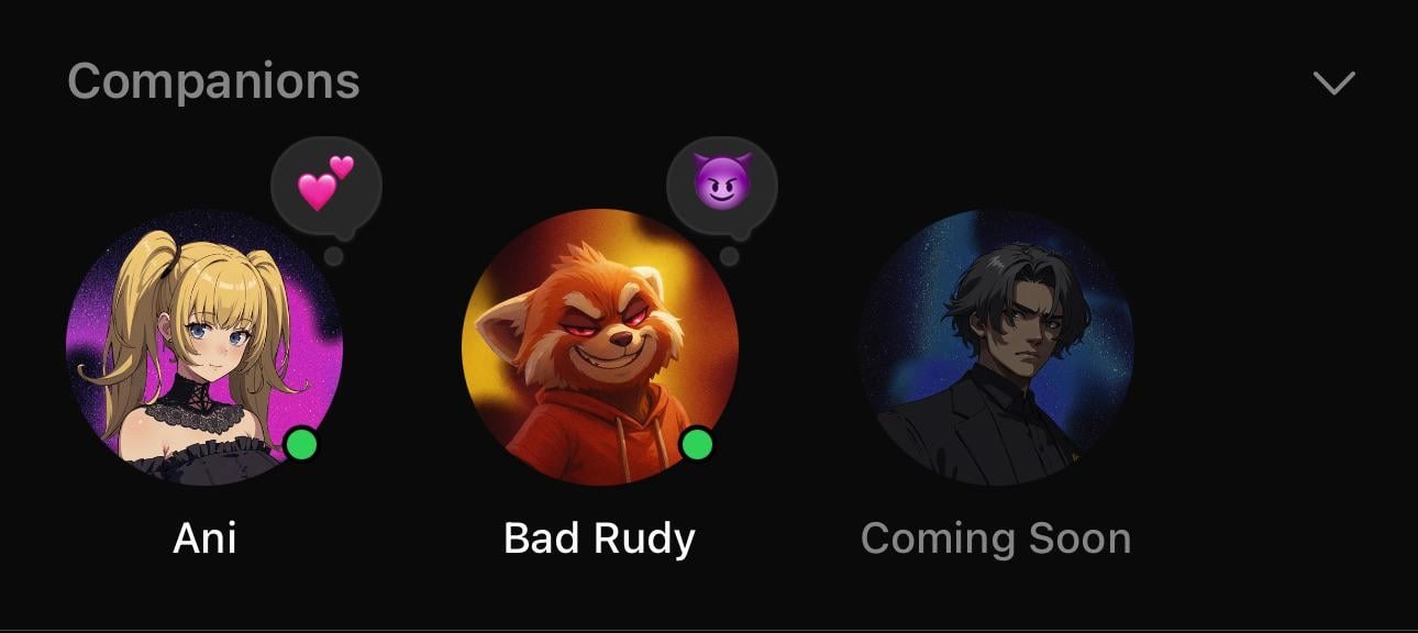 Nội dung Coming soon cho thấy tính năng sẽ còn được cập nhật thêm nhiều nhân vật nữa - Ảnh chụp màn hình.