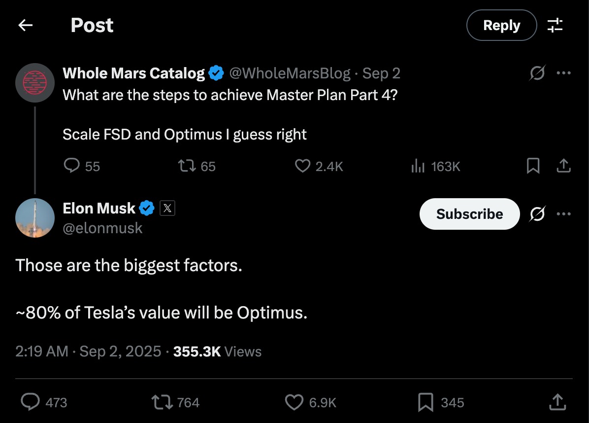 Elon Musk và robot Optimus