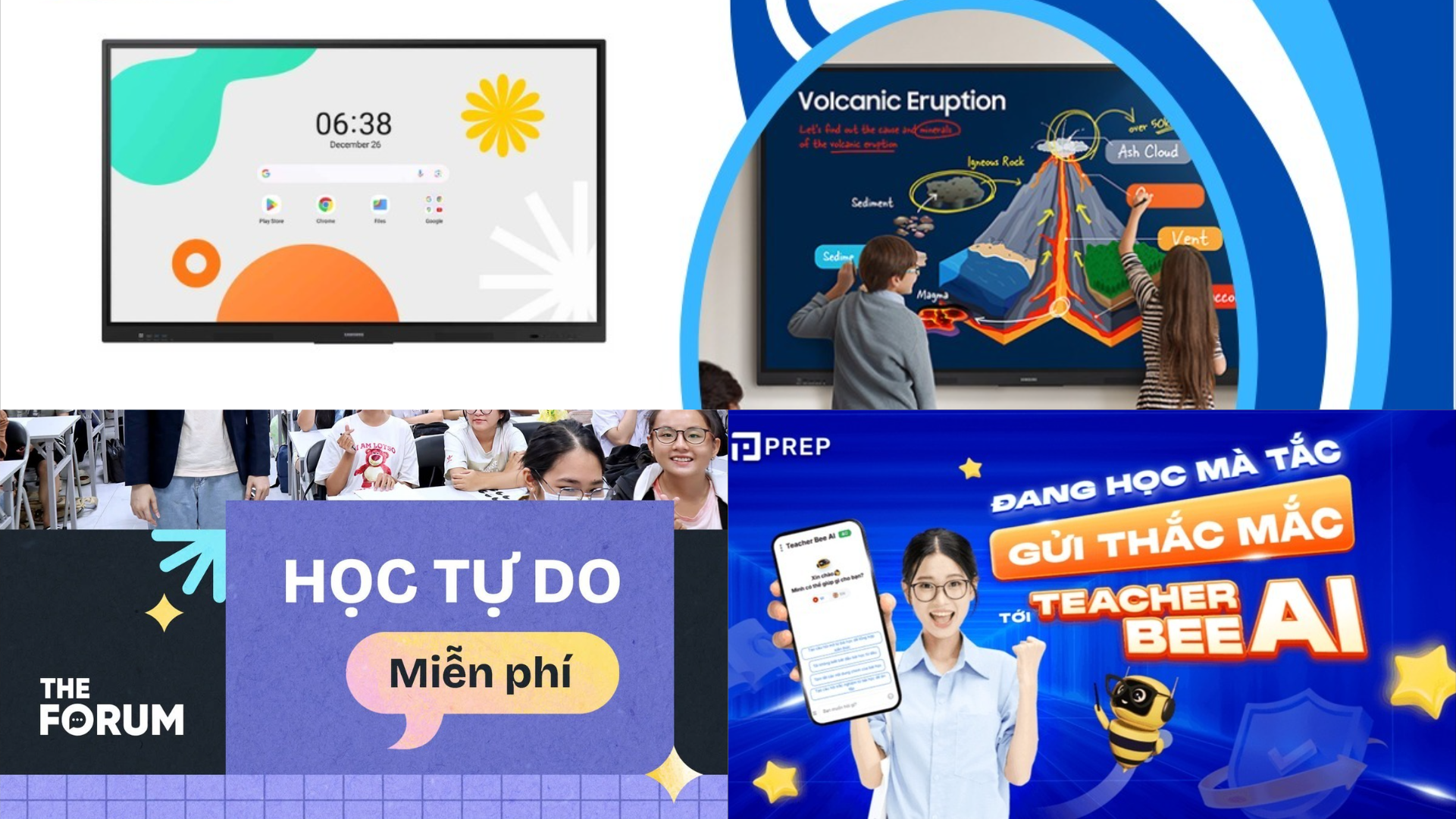 Màn hình tương tác Android OS dẫn đầu bình chọn