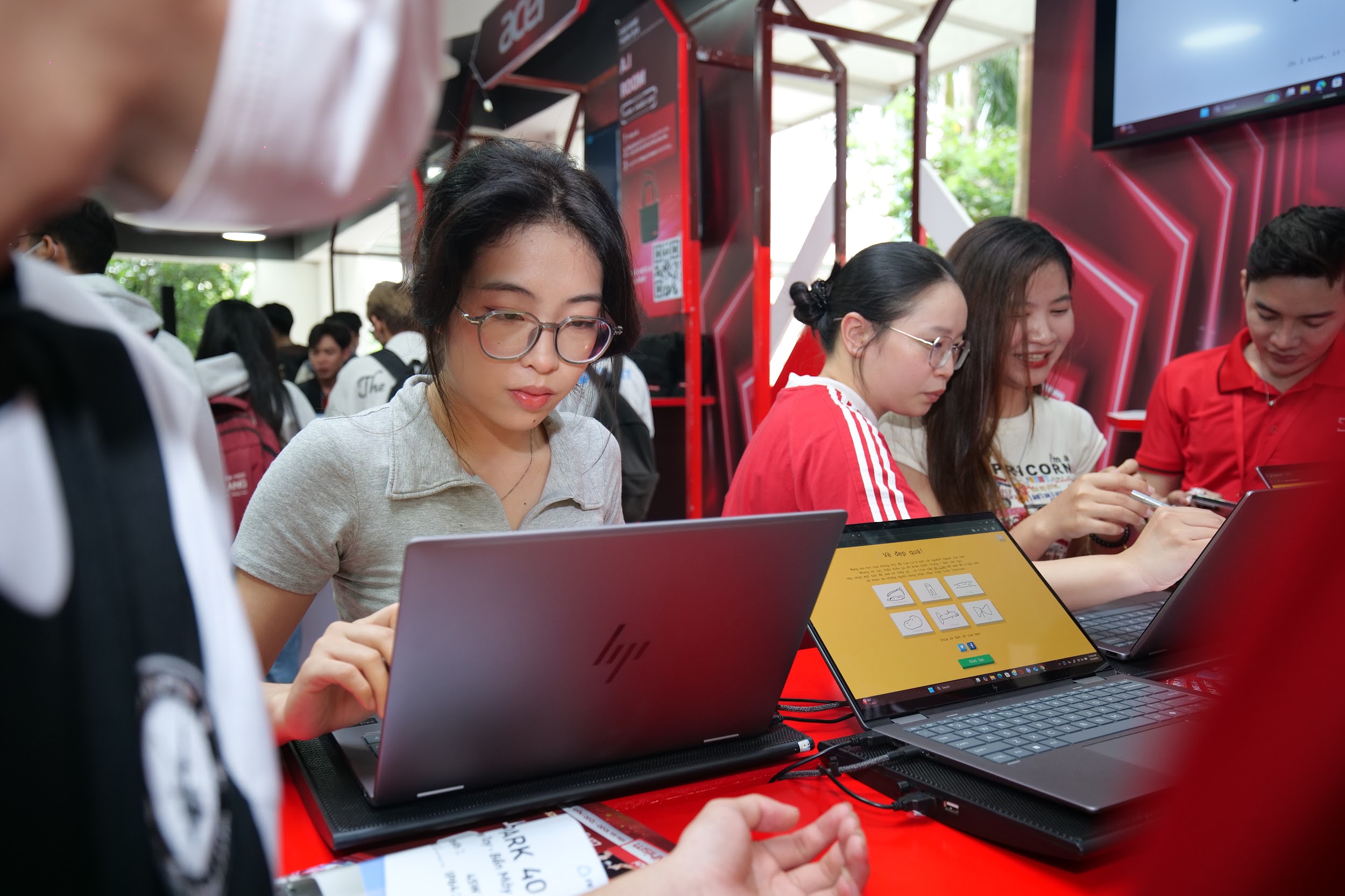 Khu vực trải nghiệm Esport tại S-Camp 2025