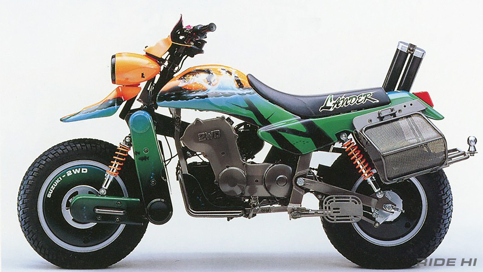 Xe máy dành cho dân phượt và câu cá