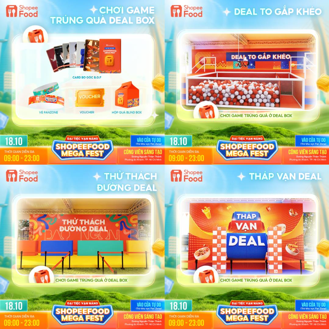 Tham gia các trò chơi nhận quà hấp dẫn