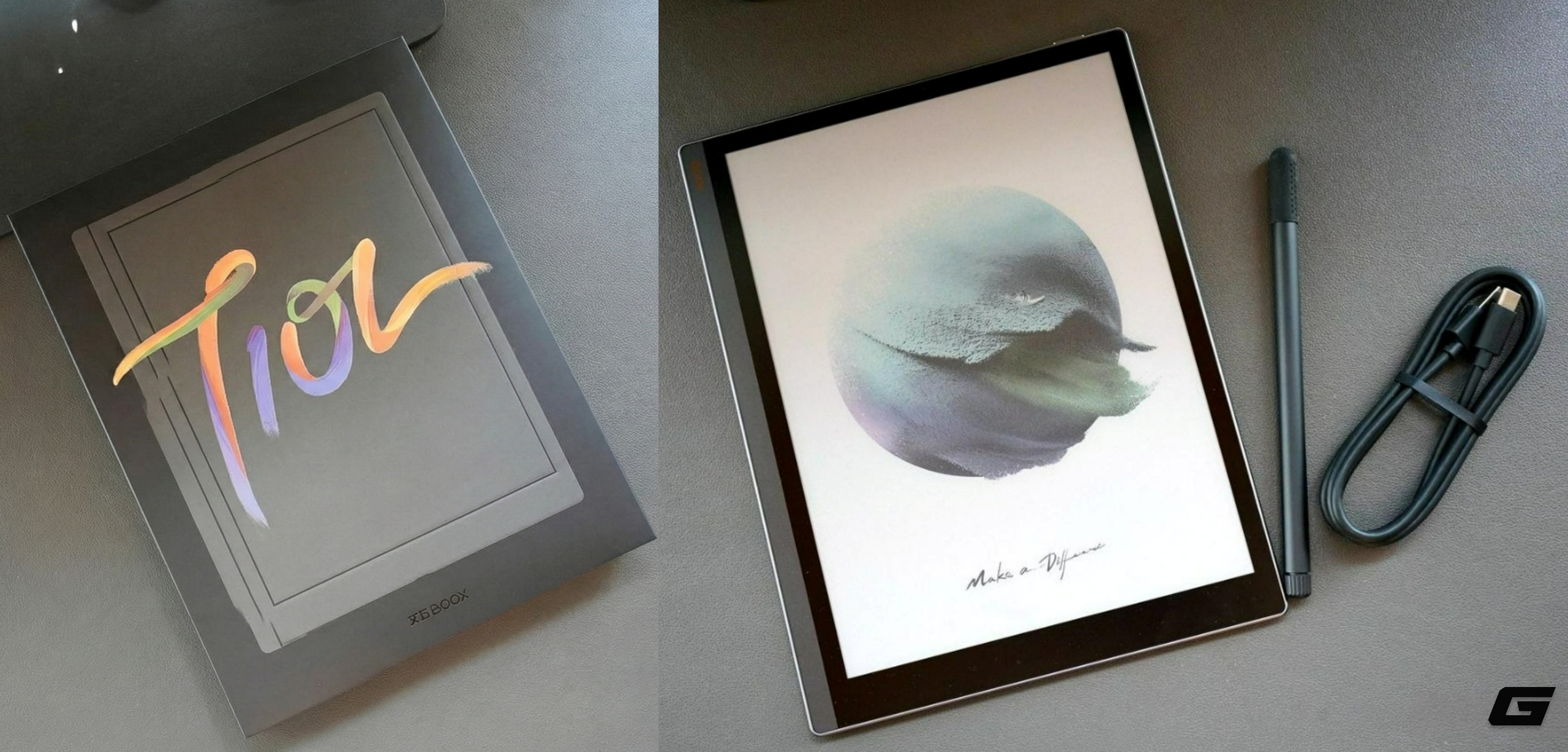 Máy đọc sách và bút stylus