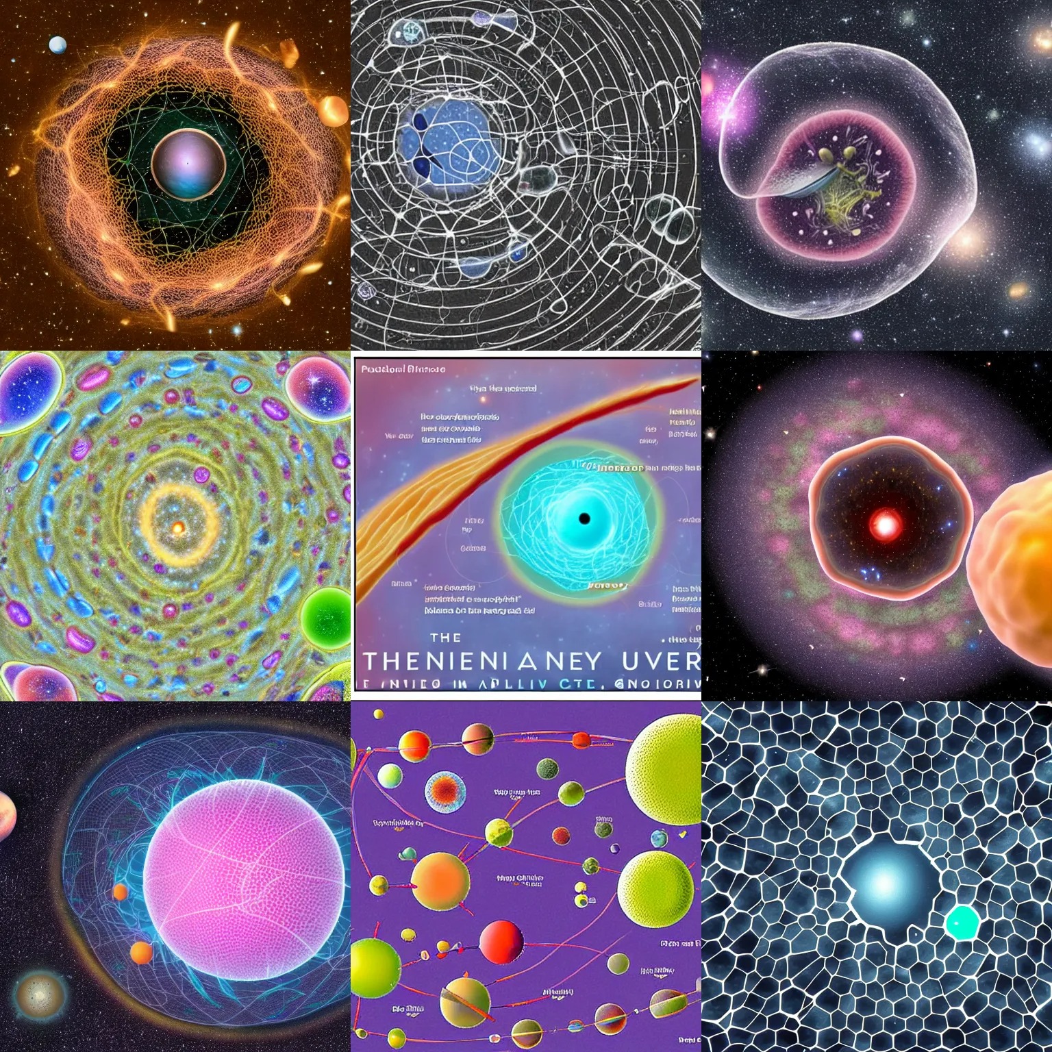 So sánh giữa tế bào và vũ trụ