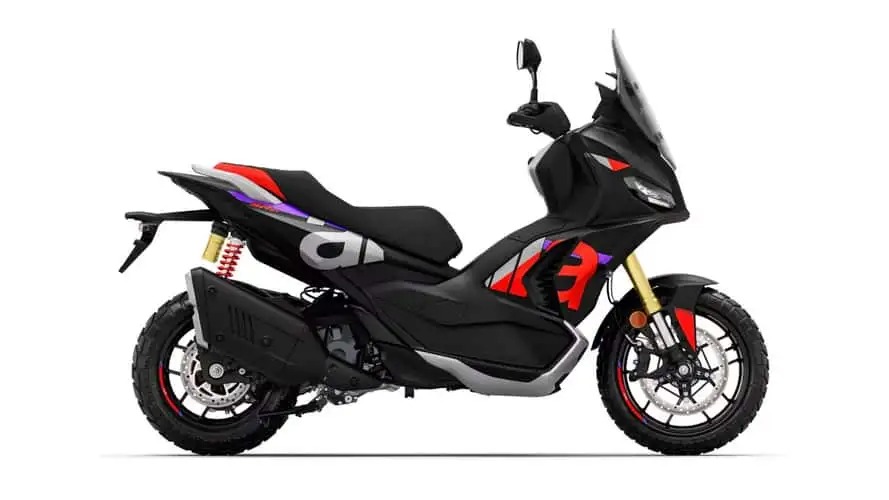 Xe tay ga Aprilia SR GT 400 với thiết kế góc cạnh