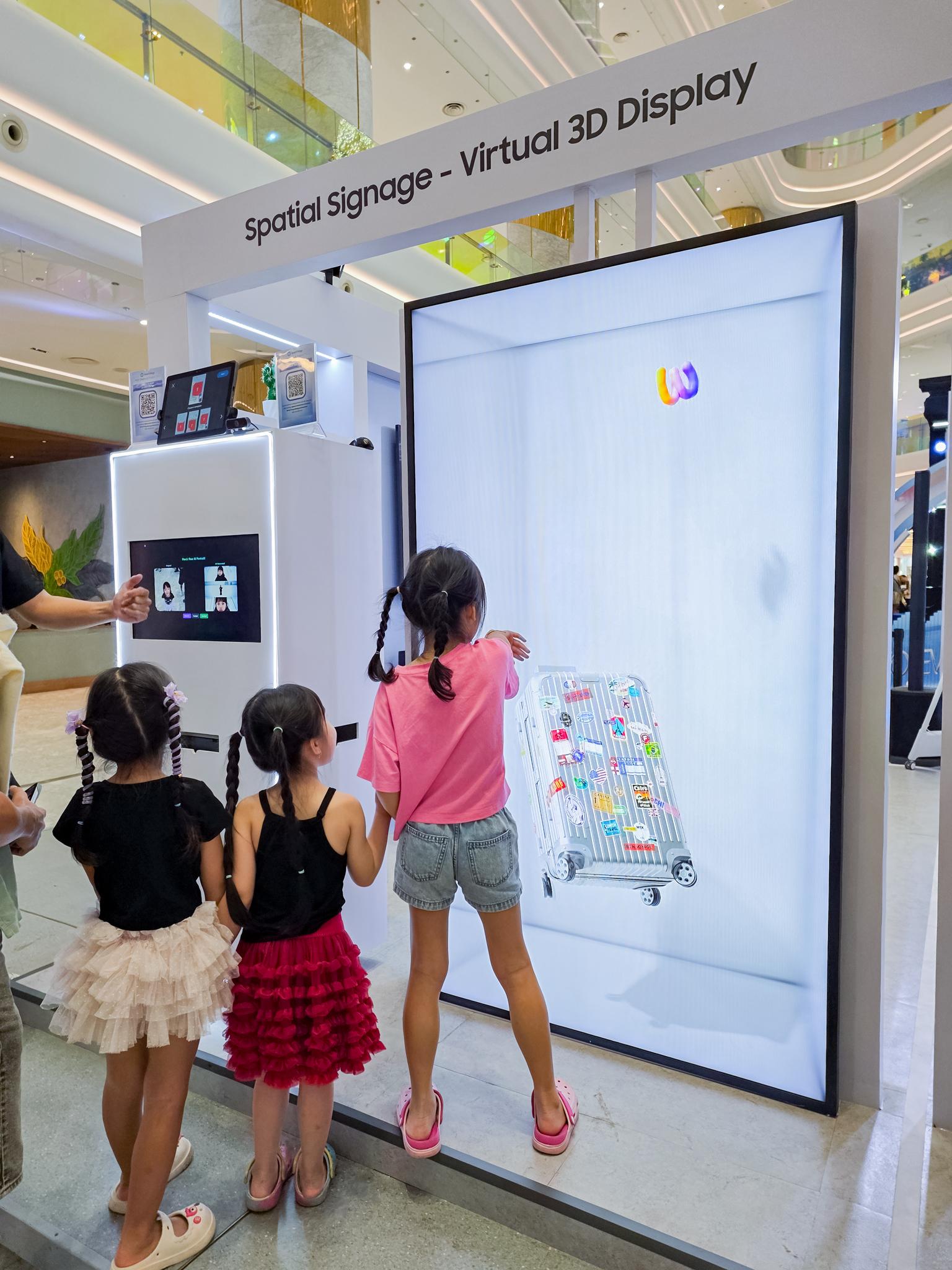 Hình ảnh sắc nét trên Spatial 3D Chất lượng hình ảnh cao ngay cả trong môi trường ánh sáng mạnh